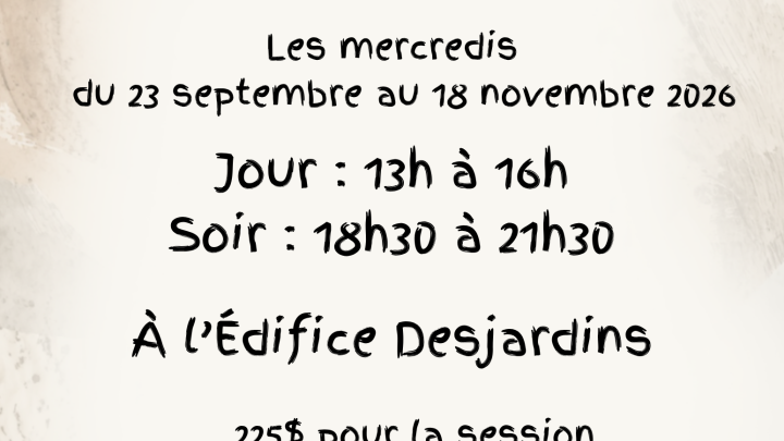Jour - Dessin, Peinture et Sculpture -Adulte