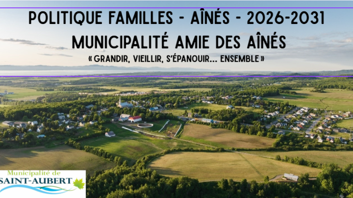 Présentation publique - Politique Familles-Aînés MADA