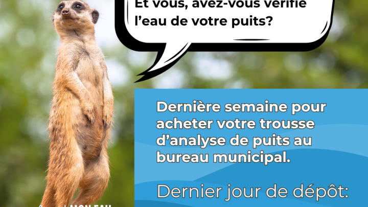 Mon eau, mon puits, ma santé