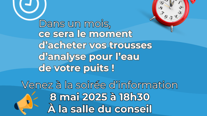Mon eau, mon puits, ma santé