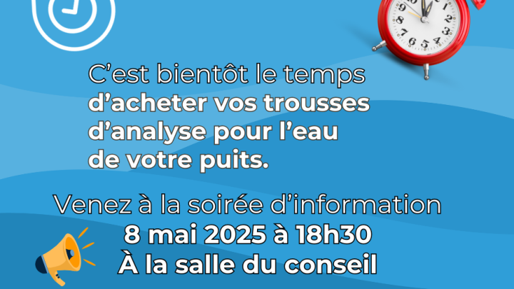 Mon eau, mon puits, ma santé
