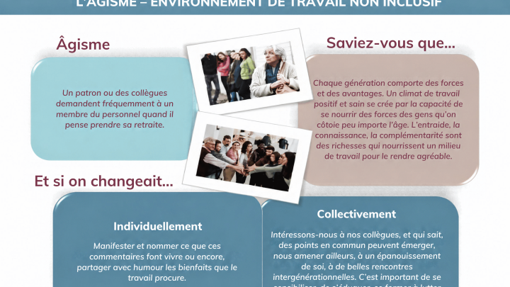 Contrer l'âgisme a travail