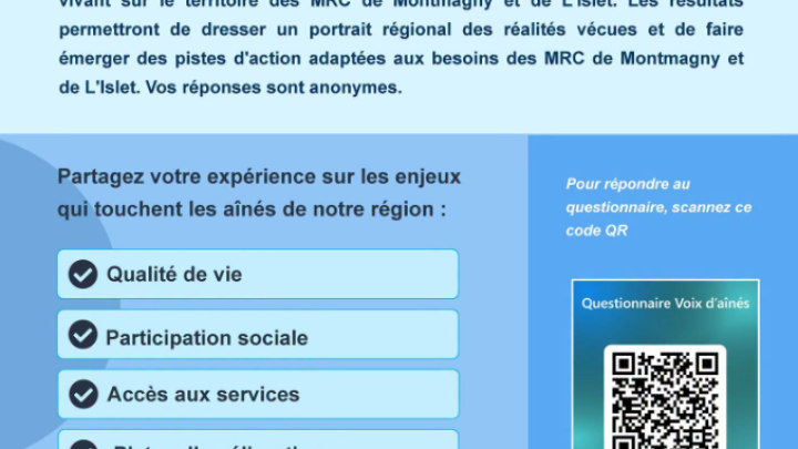 Sondage AQDR - aîné.es