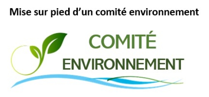 Mise sur pied d'un comité environnement