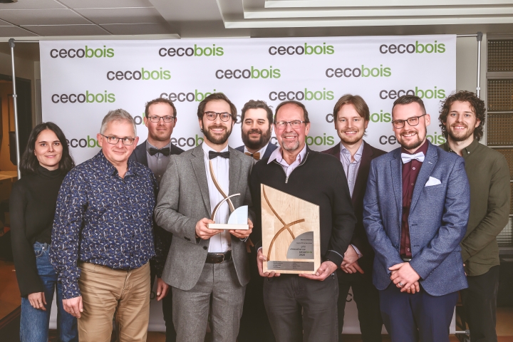 Prix Cecobois et reconnaissance municipale pour la Caserne 55