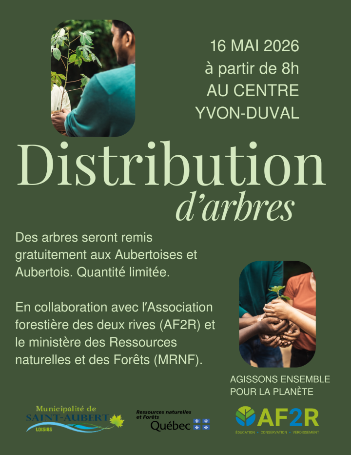 Distribution d'arbres