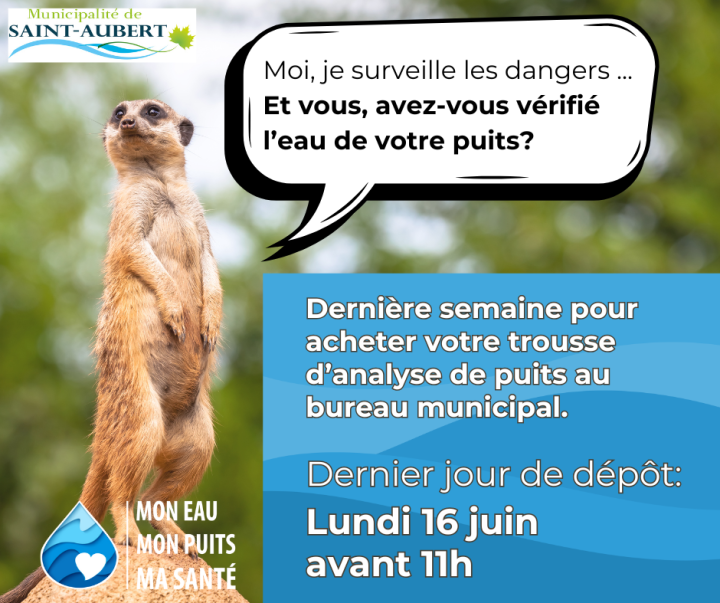 Mon eau, mon puits, ma santé