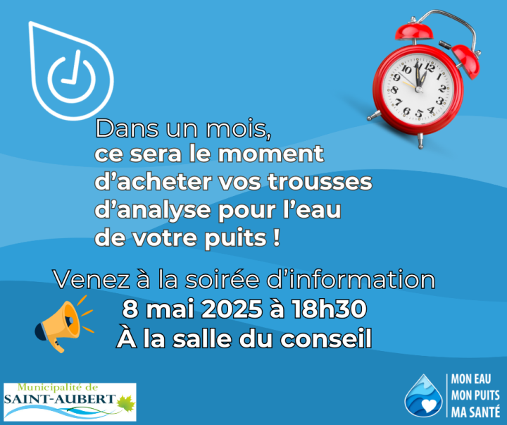 Mon eau, mon puits, ma santé