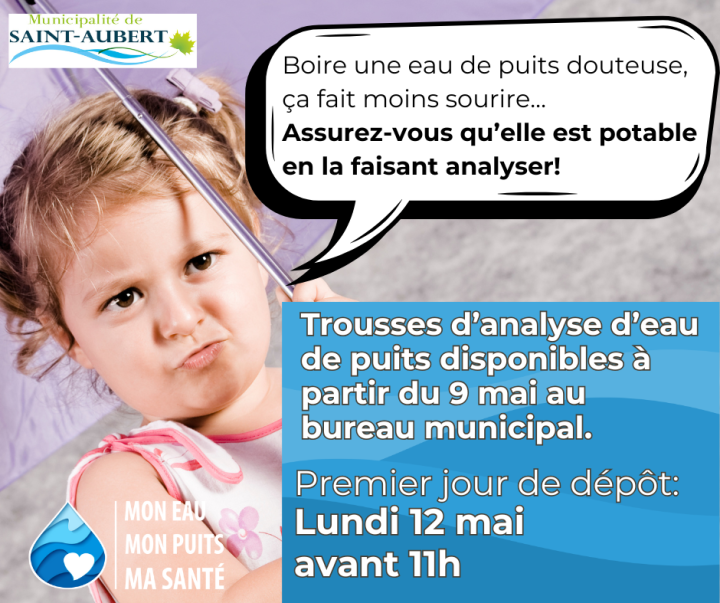 Mon eau, mon puits, ma santé