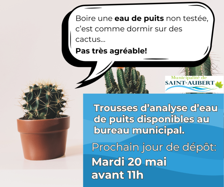 Mon eau, mon puits, ma santé