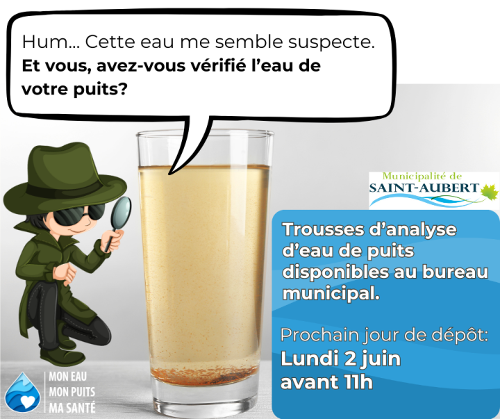 Mon eau, mon puits, ma santé