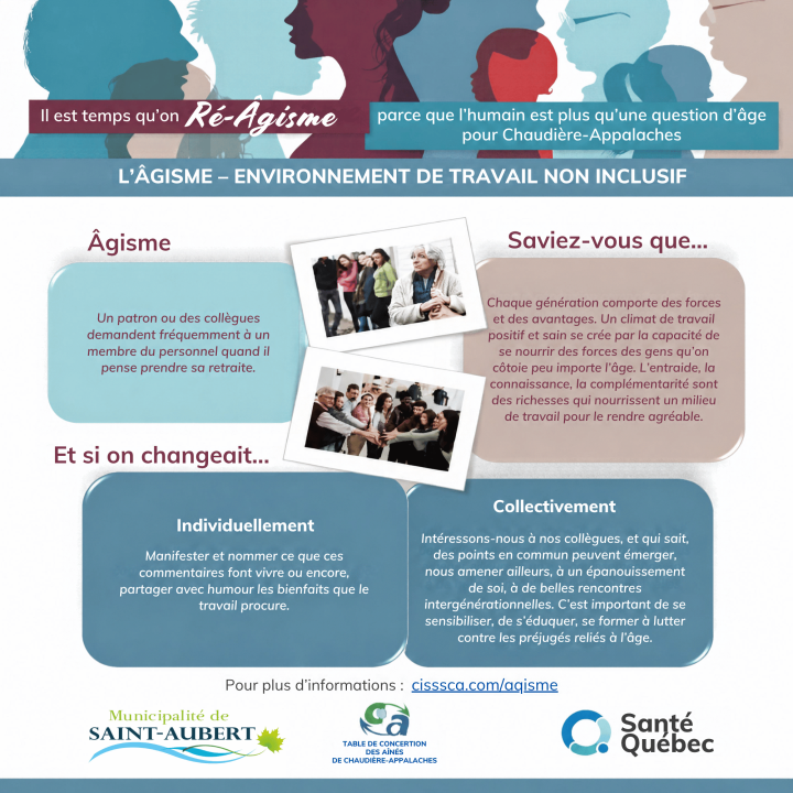 Contrer l'âgisme a travail