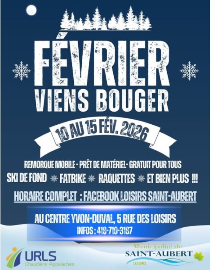 Février, viens bouger