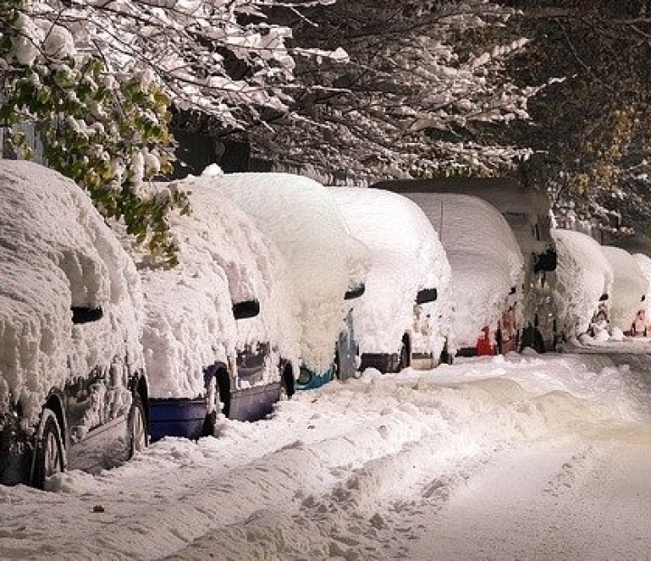 Stationnement d'hiver