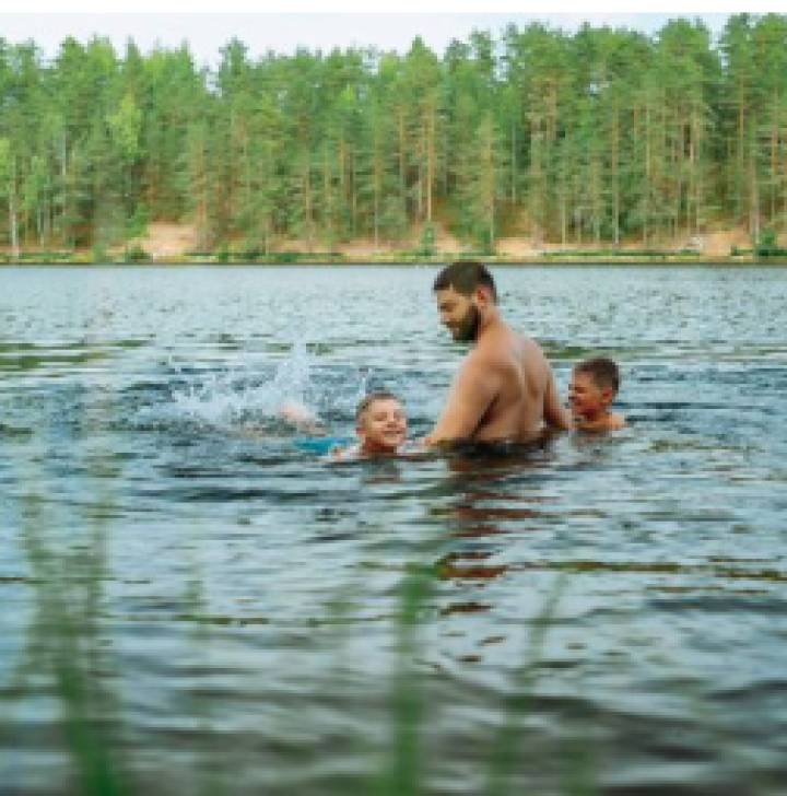 Activités aquatiques en eaux naturelles