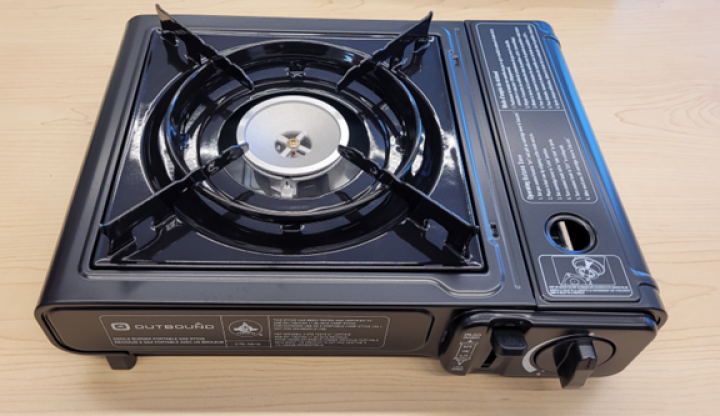 Réchaud au butane = Danger!